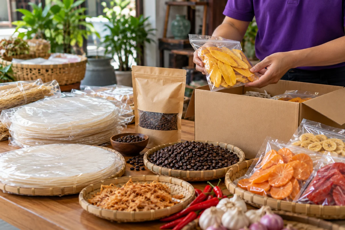 Gửi thực phẩm khô